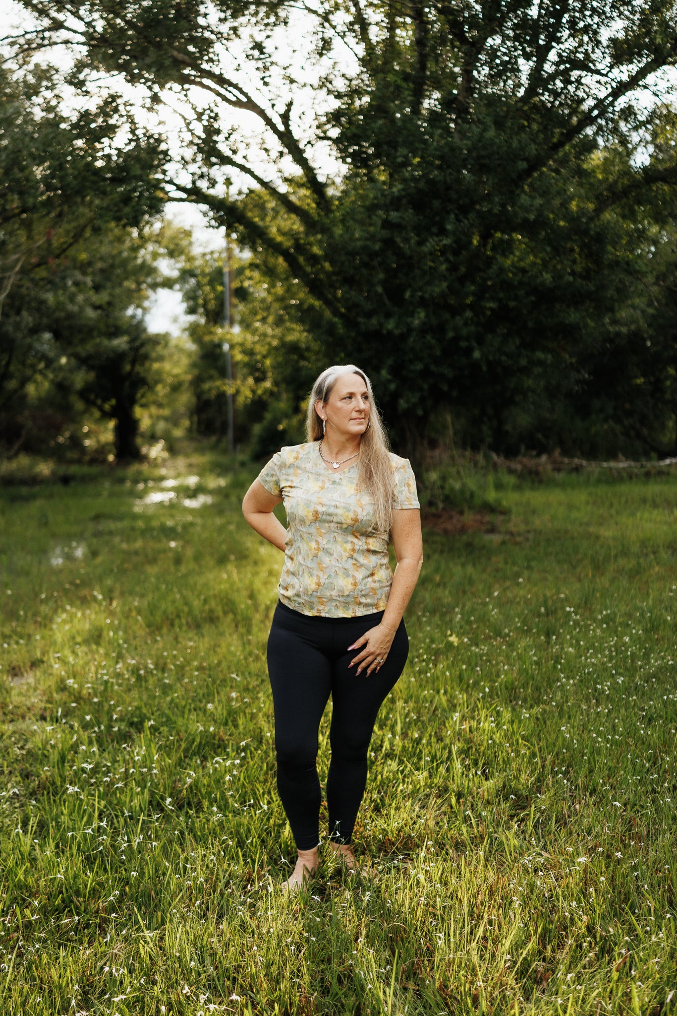 Model wearing size Large